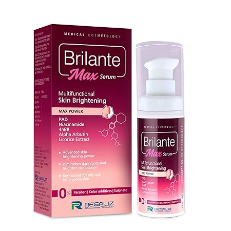 71QozpgWd1L._SY450_ Buy BRILANTE MAX SKIN BRIGHTENING Serum 30ml Online at Woundcaremart
