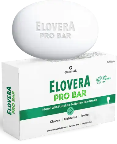 elovera-plus-bar-product-img Buy Elovera PRO Bar 100gm-Infused With Postbiotic To Restore Skin Barrier Online at Woundcaremart