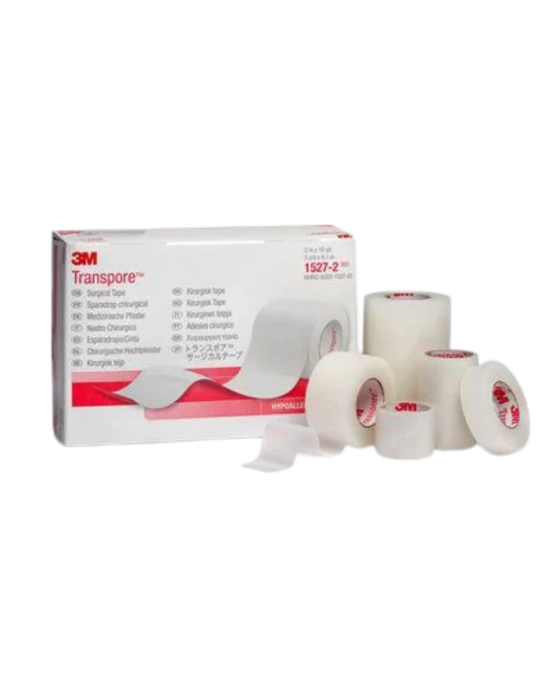 Transpore Plastic Surgical Medical hospital Tape Bandage by 3M Transpore Plastic Surgical Medical hospital Tape Bandage by 3M
