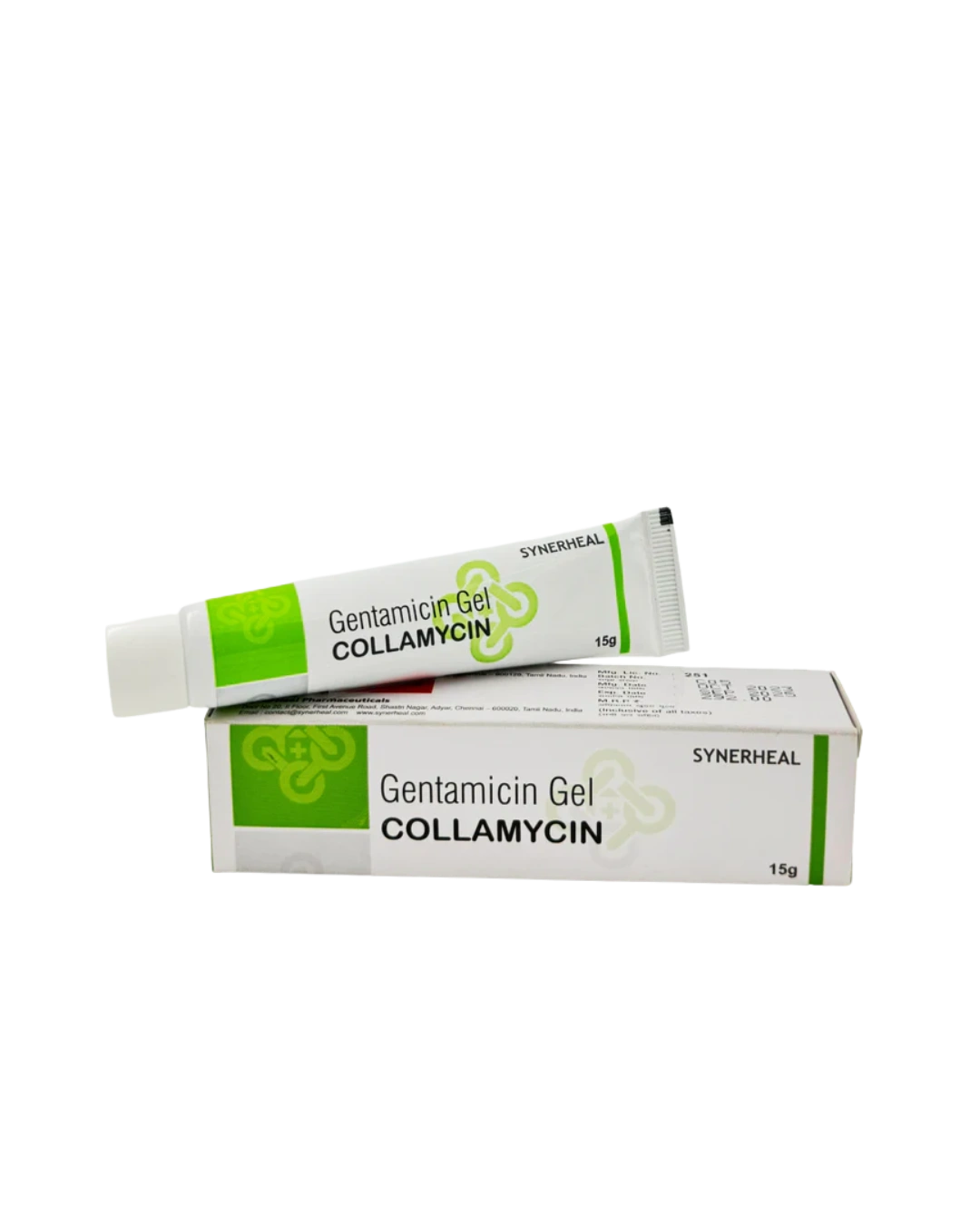 COLLAMYCIN Gel - Gentamicin Collagen Hydrogel dressing COLLAMYCIN Gel - Gentamicin Collagen Hydrogel dressing