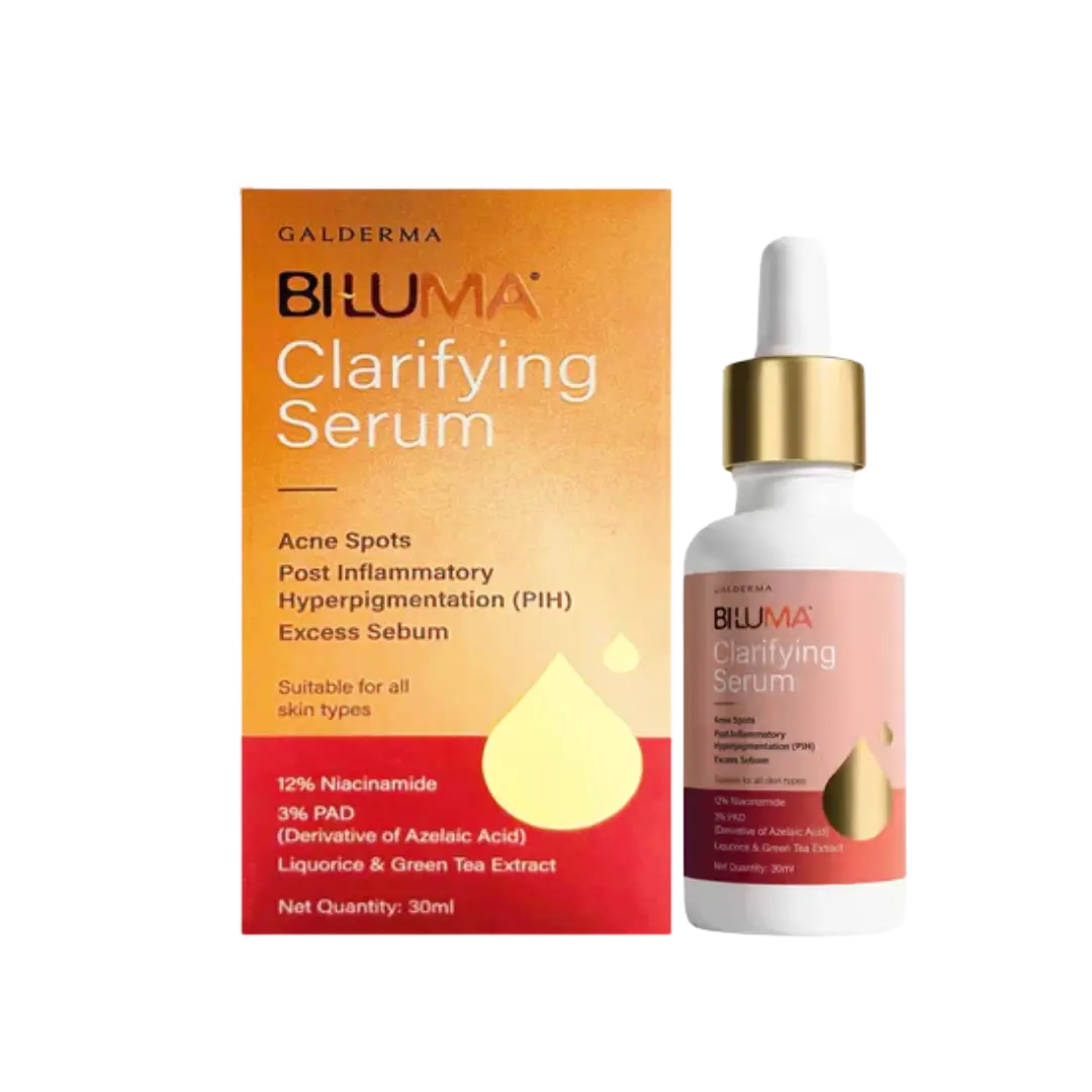 Biluma Clarifying Serum 30ml | Fades Dark Spots & Evens Skin Tone | Brightening Daily Serum Biluma Clarifying Serum 30ml | Fades Dark Spots & Evens Skin Tone | Brightening Daily Serum