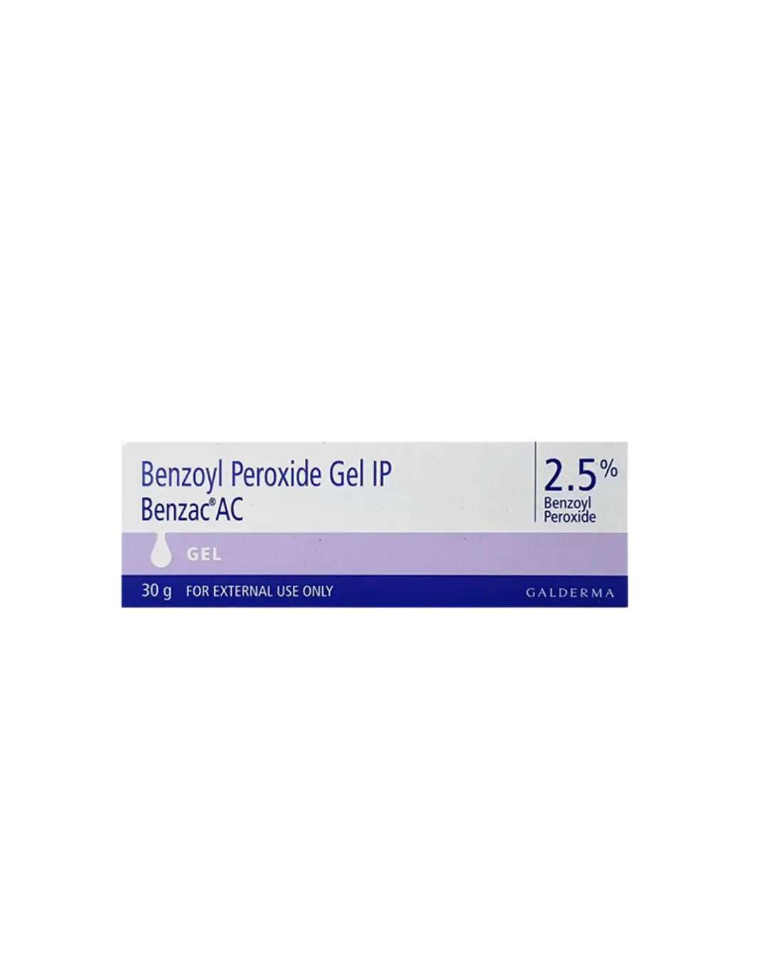 Benzac AC 2.5% Gel 30 GM Galderma Pharma Benzac AC 2.5% Gel 30 GM Galderma Pharma