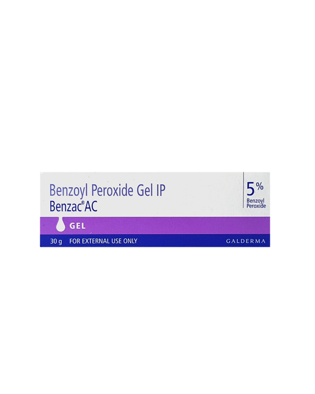 Benzac AC 5% Gel 30 GM Galderma Pharma Benzac AC 5% Gel 30 GM Galderma Pharma