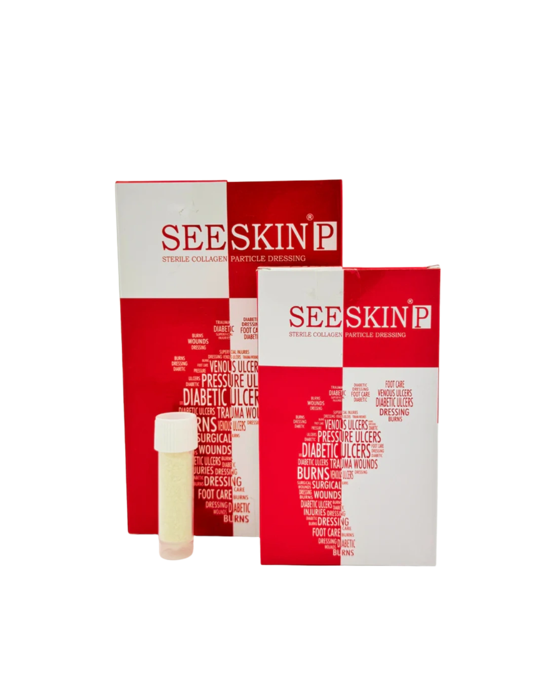 Seeskin P Sterile Collagen particles / bedsore dressing / chronic wounds Seeskin P Sterile Collagen particles / bedsore dressing / chronic wounds