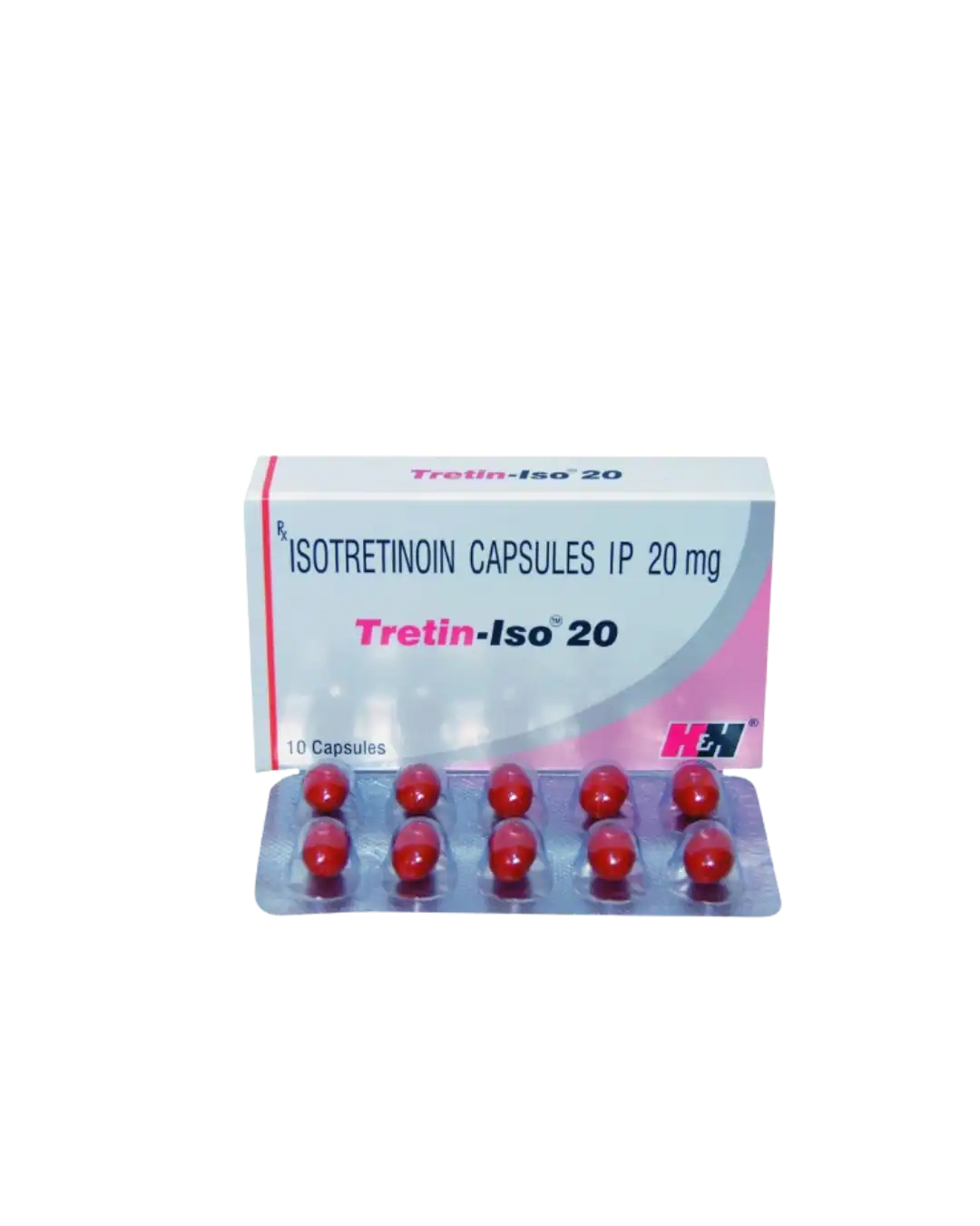 Tretin ISO 20MG CAP 10'S H&H Pharmaceuticals Tretin ISO 20MG CAP 10'S H&H Pharmaceuticals