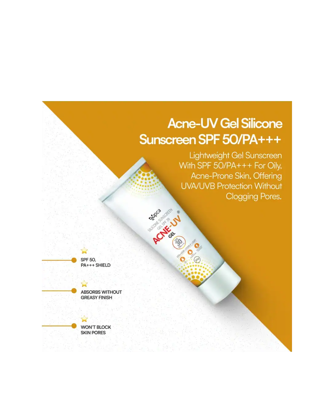 Acne UV Gel 60gm IPCA Acne UV Gel 60gm IPCA