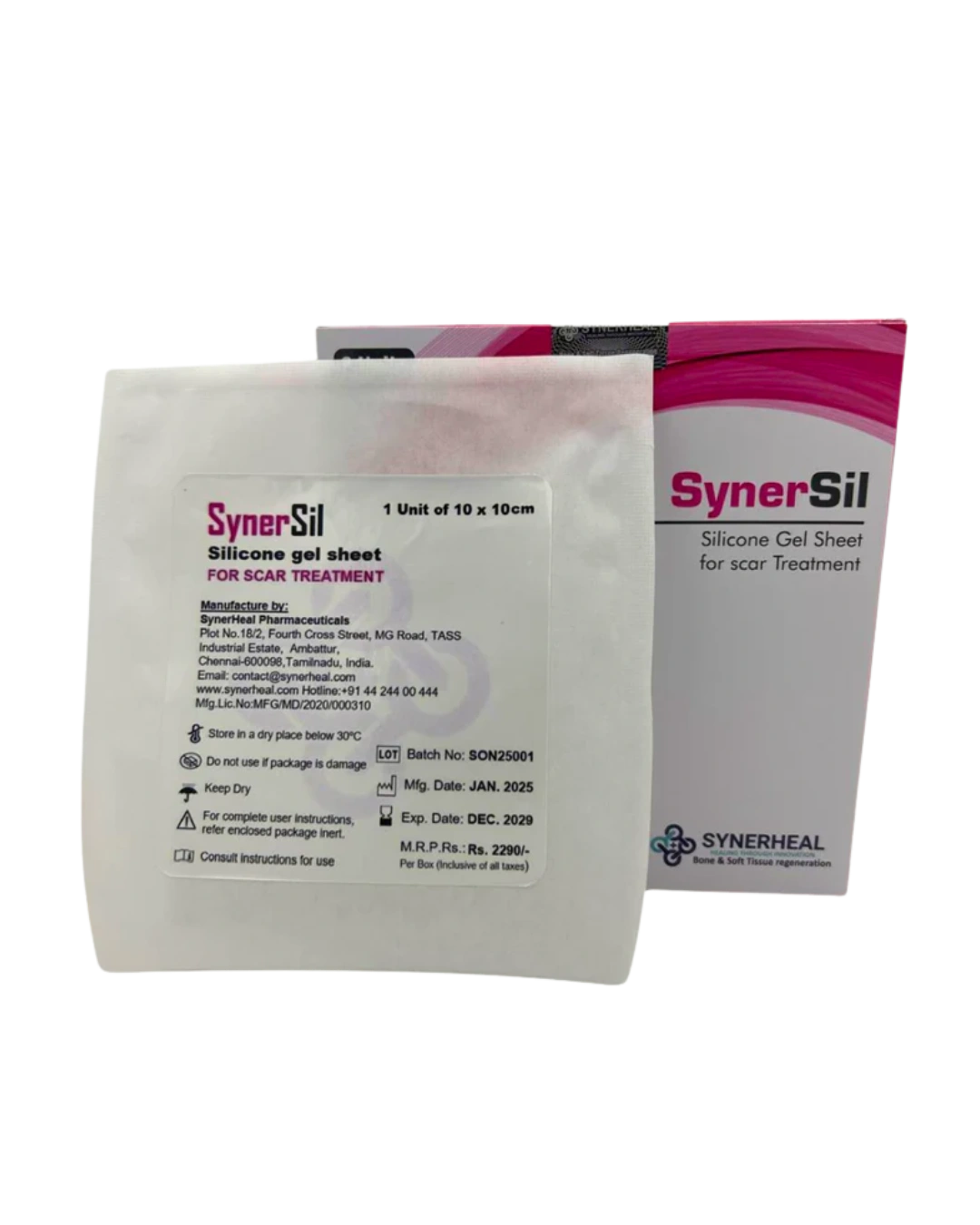 Synersil Silicone Gel Sheet Synersil Silicone Gel Sheet