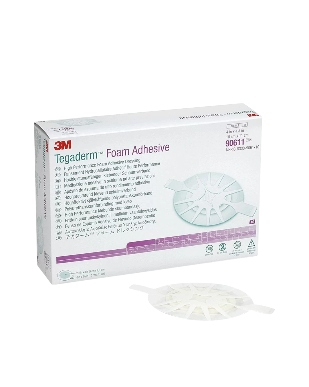 Tegaderm foam adhesive dressing Tegaderm foam adhesive dressing