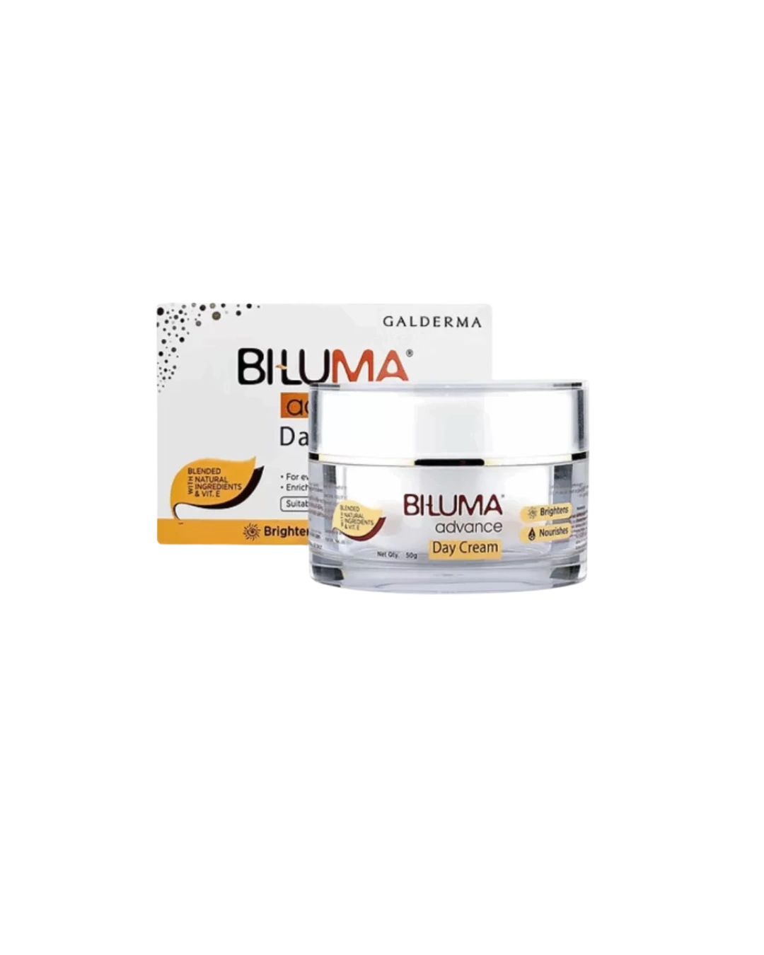 Biluma Advance Day Cream Brightens | Nourishes | Evens Skin Tone by Galderma Pharma Biluma Advance Day Cream Brightens | Nourishes | Evens Skin Tone by Galderma Pharma