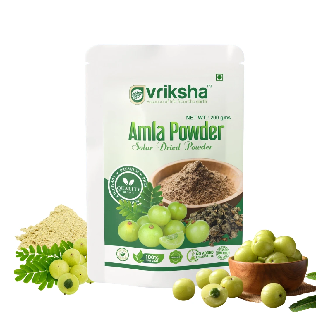 Vriksha Amla Powder 200gm | Boosts Immunity | Supports Digestion and Gut Health Vriksha Amla Powder 200gm | Boosts Immunity | Supports Digestion and Gut Health